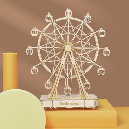 Rolife Ferris Wheel (TGN01) - Mô hình Gỗ 3D Lắp ráp Hộp nhạc DIY - Rolife