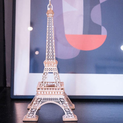 Rolife Modern 3D Wooden Puzzle - Eiffel Tower TG501 - Mô hình gỗ 3D Tháp Eiffel - Rolife