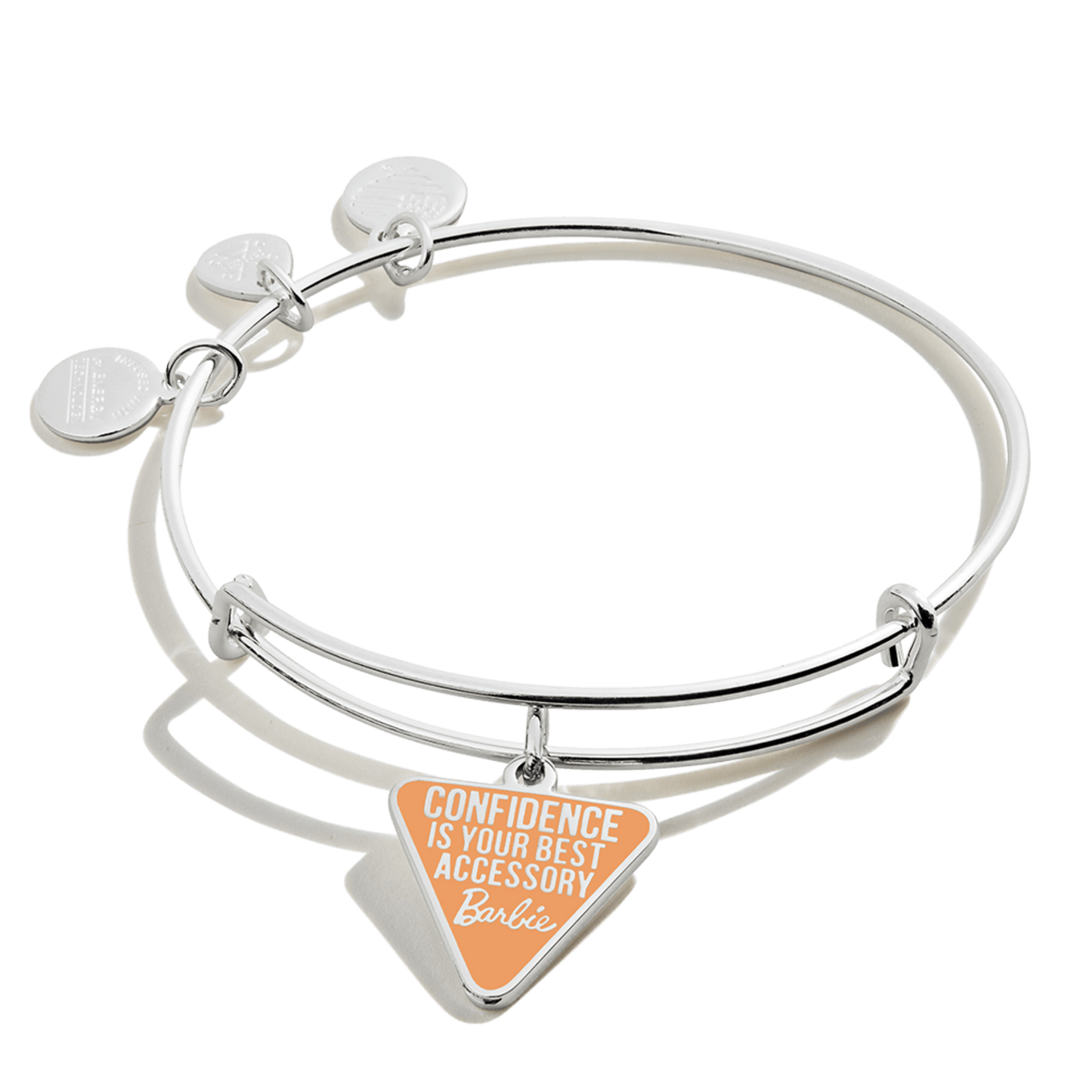 Alex and Ani Barbie "Confidence Is Your Best Accessory" Charm Bangle Vòng tay Charm Phụ kiện Mattel - Hình ảnh sản phẩm