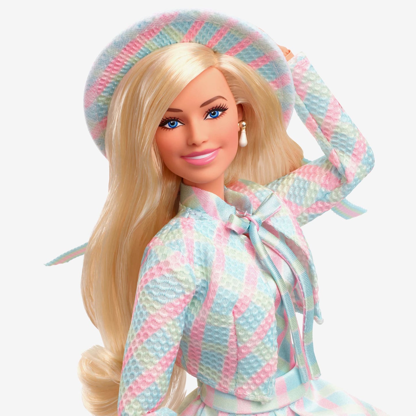 Barbie in Plaid Matching Set – Barbie The Movie - Búp bê sưu tầm thời trang cao cấp Mattel Signature Mattel - ảnh 4 - Dolls