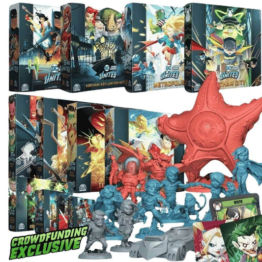 DC Super Heroes United: Conqueror Gameplay All-In Pledge (Kickstarter Pre-Order Special)