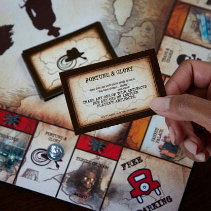 Bộ Cờ Tỷ Phú Monopoly Indiana Jones - Board Game Phiêu Lưu Khảo Cổ (F4112)