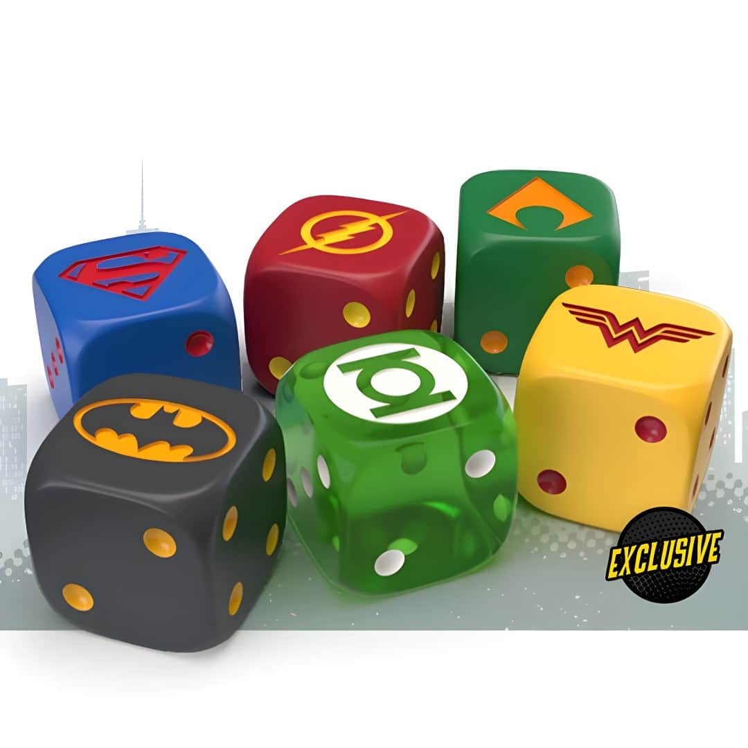 DCeased: A Zombicide Game Justice Dice Set (Kickstarter Pre-Order Special)