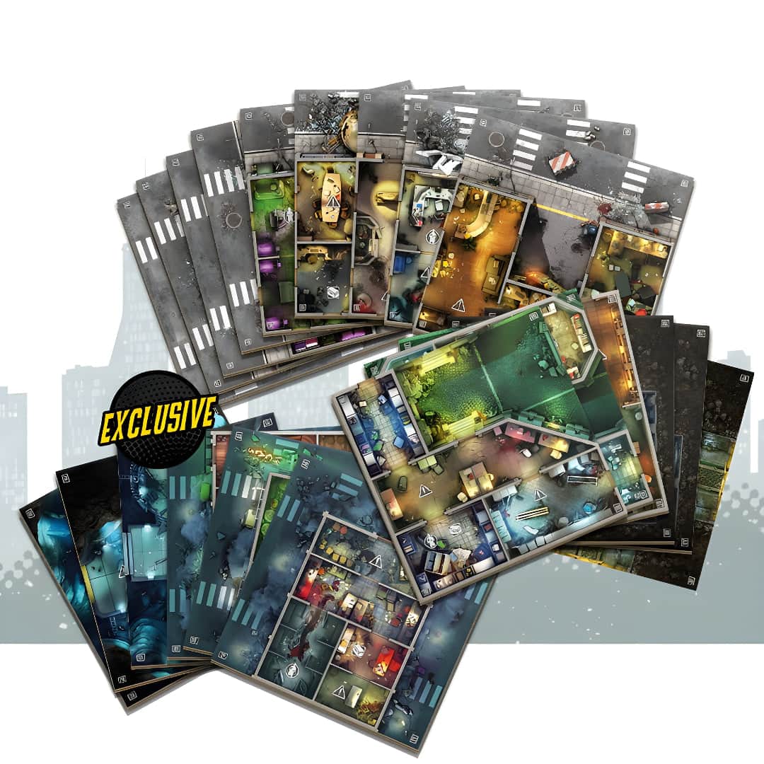DCeased: A Zombicide Game Tile Set (Kickstarter Pre-Order Special)