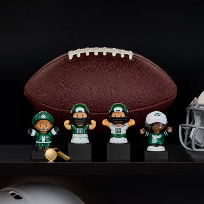 Little People Collector x NFL New York Jets Set - Bộ Mô Hình Nhân Vật Sưu Tầm - Mattel HND14 - Hình ảnh chi tiết 2