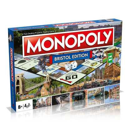 Bristol Monopoly Board Game - Trò Chơi Cờ Tỷ Phú Phiên Bản Bristol - Winning Moves - Hình ảnh sản phẩm