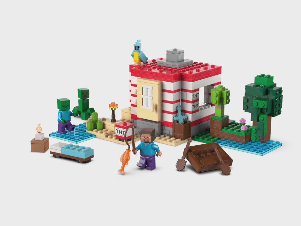 LEGO® Minecraft® The TNT Jungle House - Đồ Chơi Lắp Ráp Ngôi Nhà TNT Rừng Rậm 21275 - LEGO LEGO - ảnh 5 - LEGO Minecraft