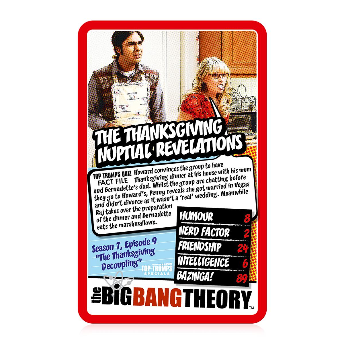 The Big Bang Theory Top Trumps Card Game - Trò chơi thẻ bài Board game - Winning Moves - Hình ảnh bổ sung 4