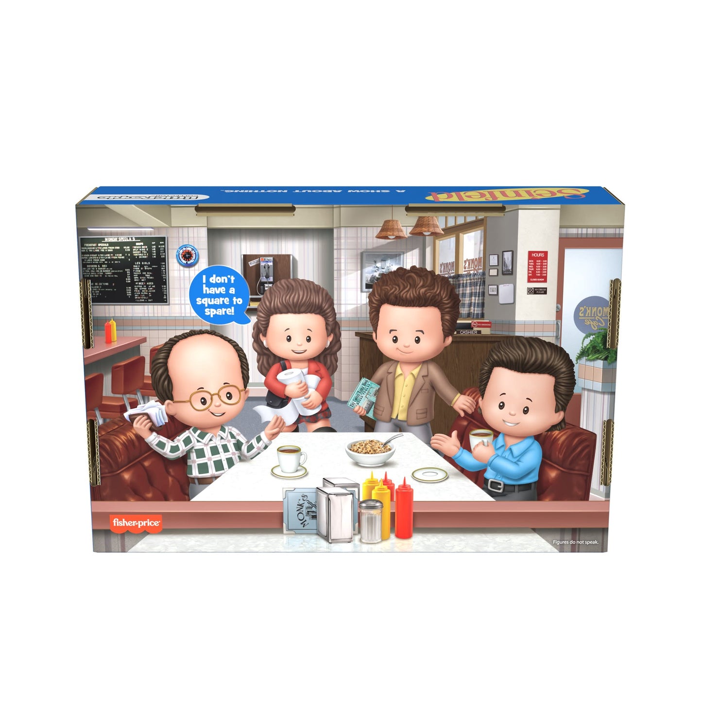 Little People Collector Seinfeld Figures - Bộ Mô Hình Nhân Vật Sưu Tầm - Mattel - Hình ảnh bổ sung 8