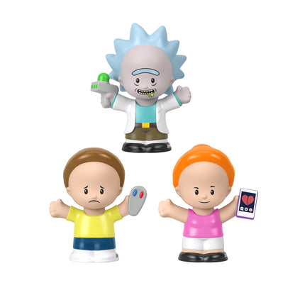 Little People Collector Rick and Morty Figure Set - Bộ Mô Hình Sưu Tập Chính Hãng Mattel
