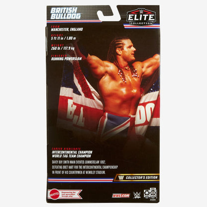 WWE British Bulldog™ Elite Collection Action Figure - Mô hình nhân vật WWE Elite Mattel HJM64 - Hình ảnh bổ sung 8