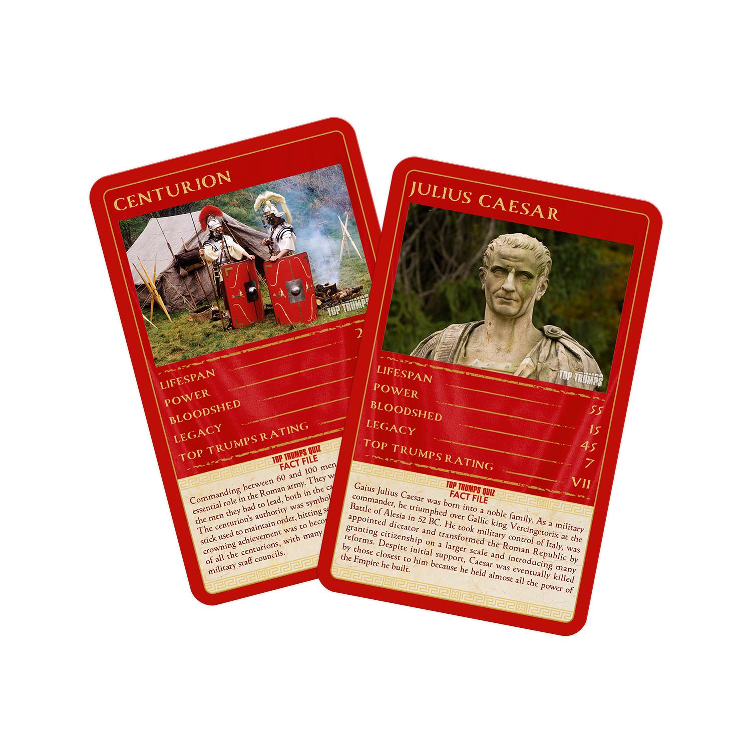 The Roman Empire Top Trumps Limited Edition Card Game - Trò Chơi Thẻ Bài Lịch Sử La Mã - Winning Moves - Hình ảnh bổ sung 6