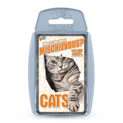 Cats Top Trumps Card Game - Trò chơi thẻ bài giáo dục - Winning Moves - Hình ảnh sản phẩm