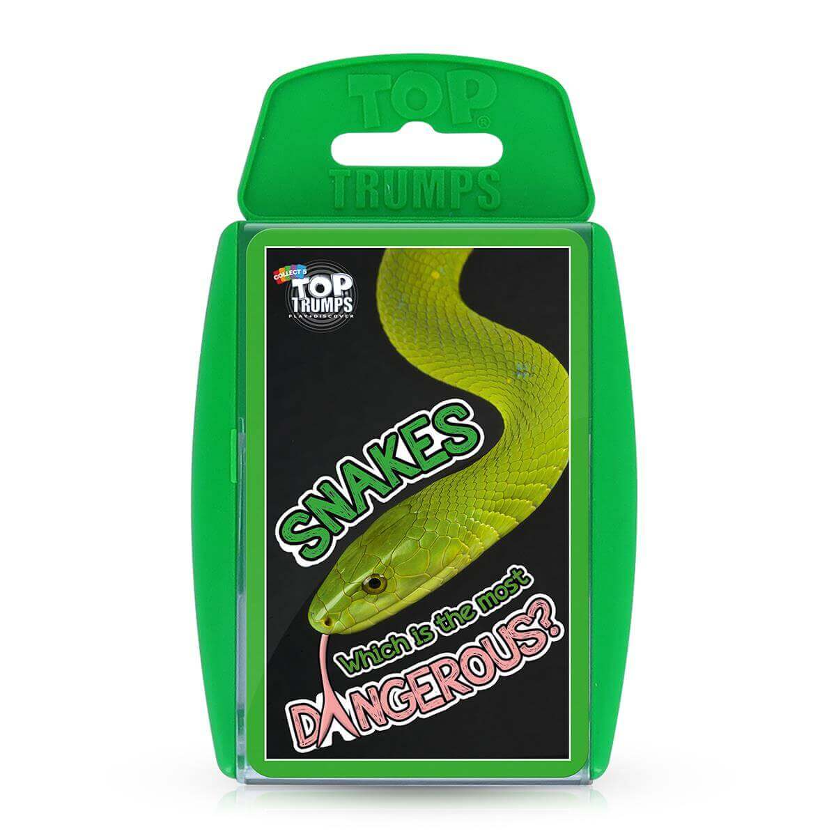 Snakes Top Trumps Card Game Trò chơi thẻ bài giáo dục loài rắn Winning Moves UK - Hình ảnh sản phẩm