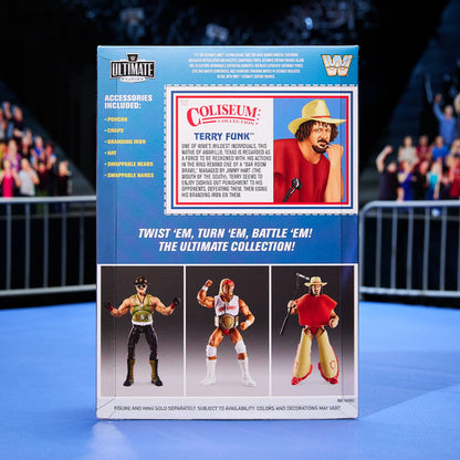 WWE Coliseum Collection Hulk Hogan & Terry Funk Ultimate Edition Figures - Bộ 2 Mô Hình Đô Vật Mỹ Cao Cấp Mattel Mattel - ảnh