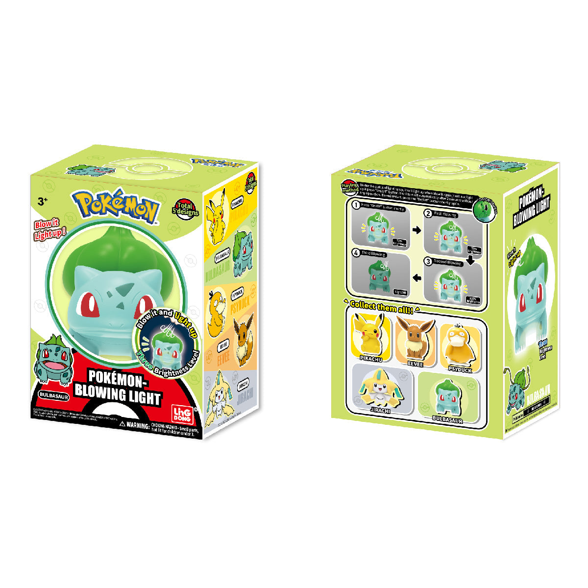 Pokemon Bulbasaur Light-Up Figure - Đèn trang trí mô hình - POKEMON TOYS 8188