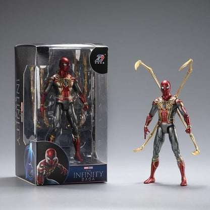 Mô hình Marvel - Iron Spiderman with Plastic Holder - ZD Toys - ZM37