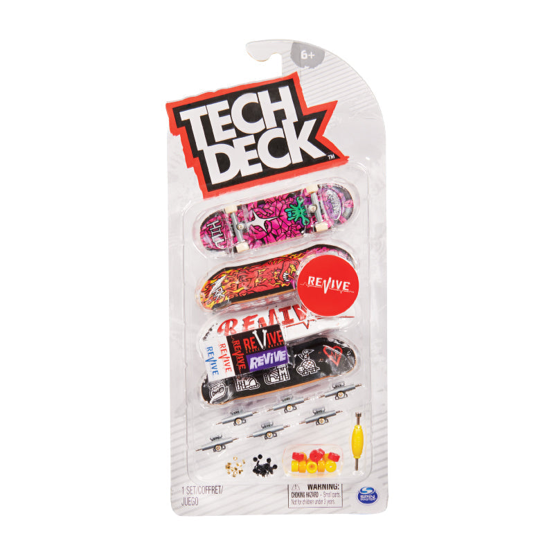 Combo of 4 TECH DECK 6028815 skateboards - Combo 4 Ván trượt ngón tay - TECH DECK