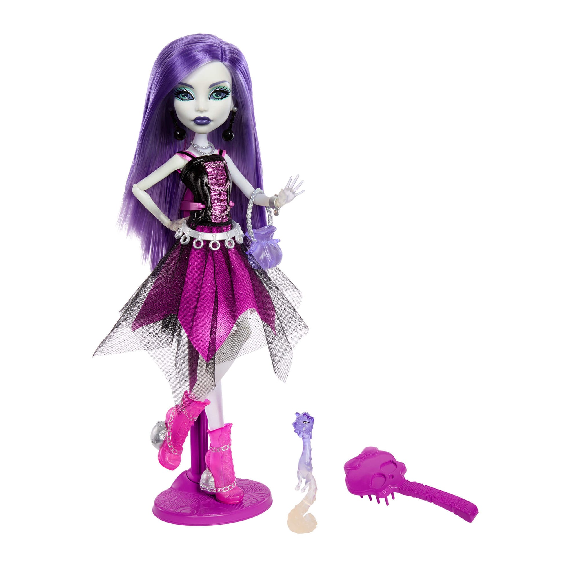 Monster High Boo-riginal Creeproduction G1 Spectra Vondergeist Doll - Búp Bê Sưu Tầm G1 - Mattel - Hình ảnh bổ sung 5