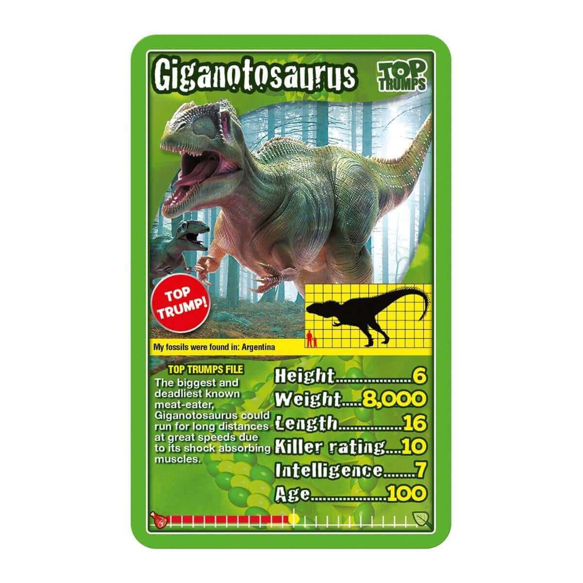 Dinosaurs Top Trumps Card Game - Trò chơi thẻ bài Khủng Long giáo dục - Winning Moves - Hình ảnh chi tiết 2