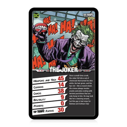 DC Super Villains Top Trumps Card Game - Trò Chơi Thẻ Bài Chiến Thuật - Winning Moves