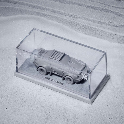 Hot Wheels x Daniel Arsham Eroded Porsche Safari - Mô Hình Xe 1:64 Giới Hạn Mattel Creations