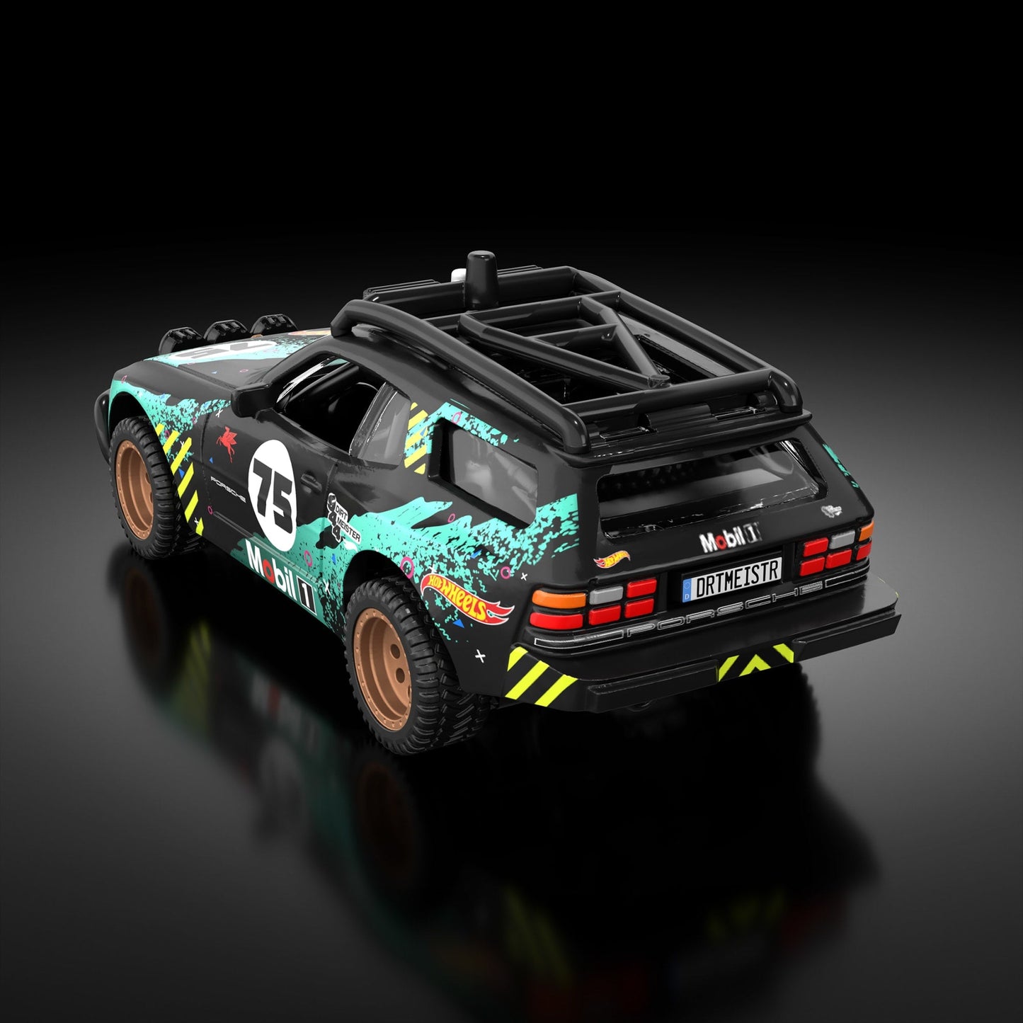 Hot Wheels Mobil 1 Porsche Dirtmeister 944 - Xe Mô Hình Kim Loại 1:64 Sưu Tầm Cao Cấp Mattel HWF10 Mattel - ảnh 1 - Mô hình x