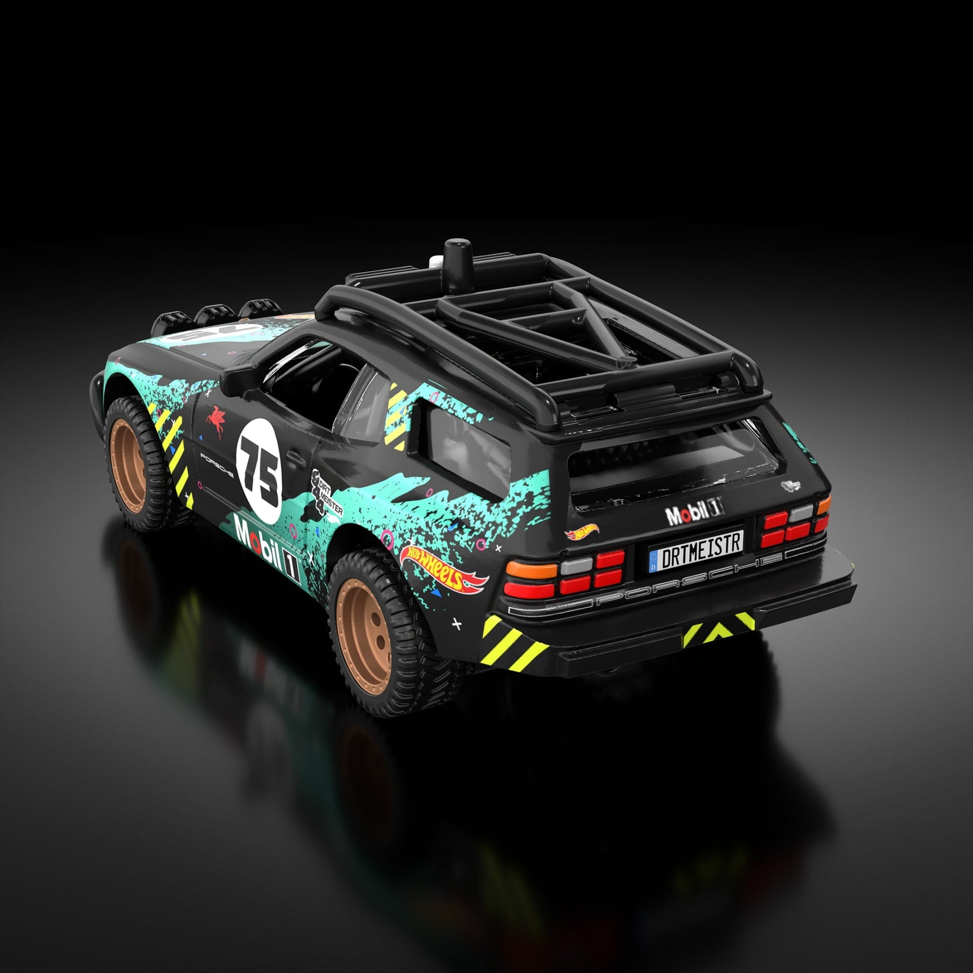 Hot Wheels Mobil 1 Porsche Dirtmeister 944 - Xe Mô Hình Kim Loại 1:64 Sưu Tầm Cao Cấp Mattel HWF10 Mattel - ảnh 1 - Mô hình x