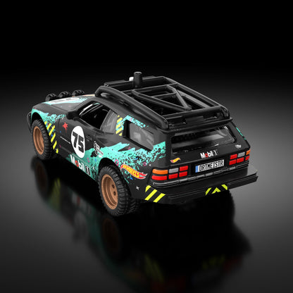 Hot Wheels Mobil 1 Porsche Dirtmeister 944 - Xe Mô Hình Kim Loại 1:64 Sưu Tầm Cao Cấp Mattel HWF10 Mattel - ảnh 1 - Mô hình x