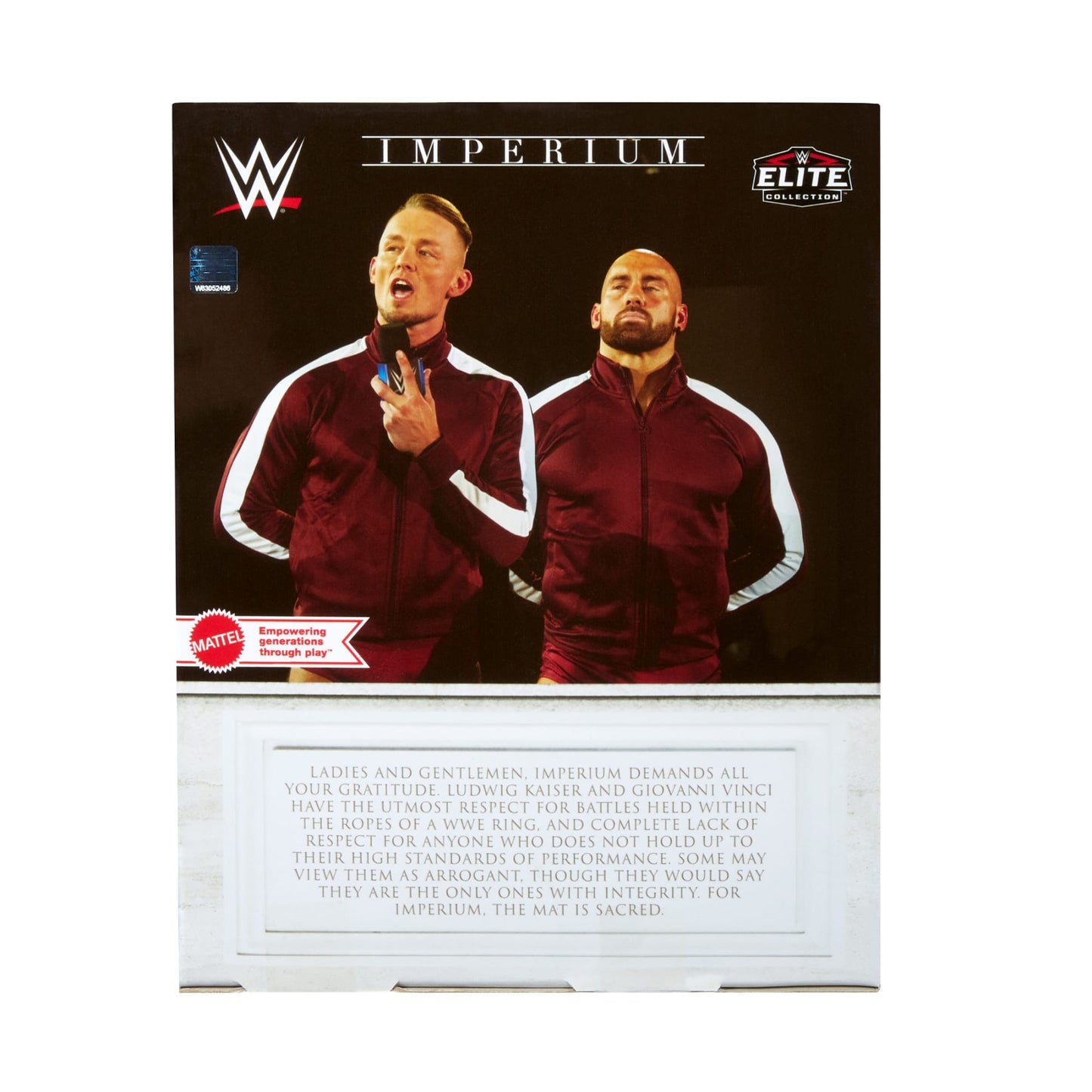 WWE Elite Collection Imperium: Giovanni Vinci & Ludwig Kaiser - Bộ 2 Mô Hình Action Figure Mattel - Hình ảnh bổ sung 8