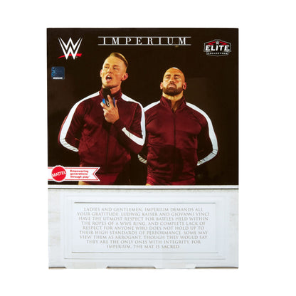 WWE Elite Collection Imperium: Giovanni Vinci & Ludwig Kaiser - Bộ 2 Mô Hình Action Figure Mattel - Hình ảnh bổ sung 8