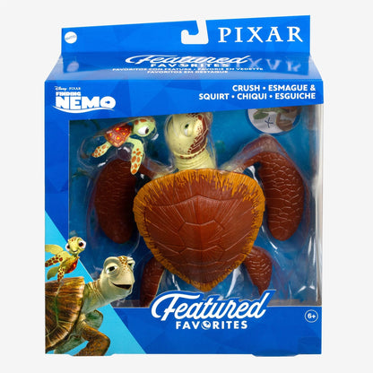 Pixar Featured Favorites Crush & Squirt Figures Bộ Mô Hình Action Figures - Mattel HDW73 - Hình ảnh bổ sung 7