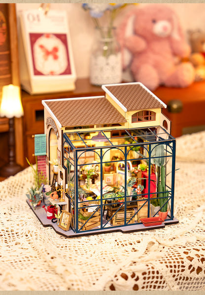 Rolife DIY Miniature Dollhouse - Emily's Flower Shop DG145 - Mô Hình Nhà Búp Bê Tự Làm - Rolife