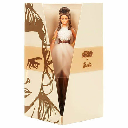 Star Wars Rey x Barbie Doll - Búp Bê Sưu Tầm Cao Cấp Barbie Signature Gold Label Barbie Signature - ảnh 1 - Dolls