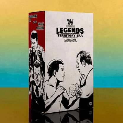 WWE Elite Collection Legends From the Territory Era 4-Figure Multipack - Bộ 4 Mô Hình Đấu Vật Mỹ - Mattel Creations