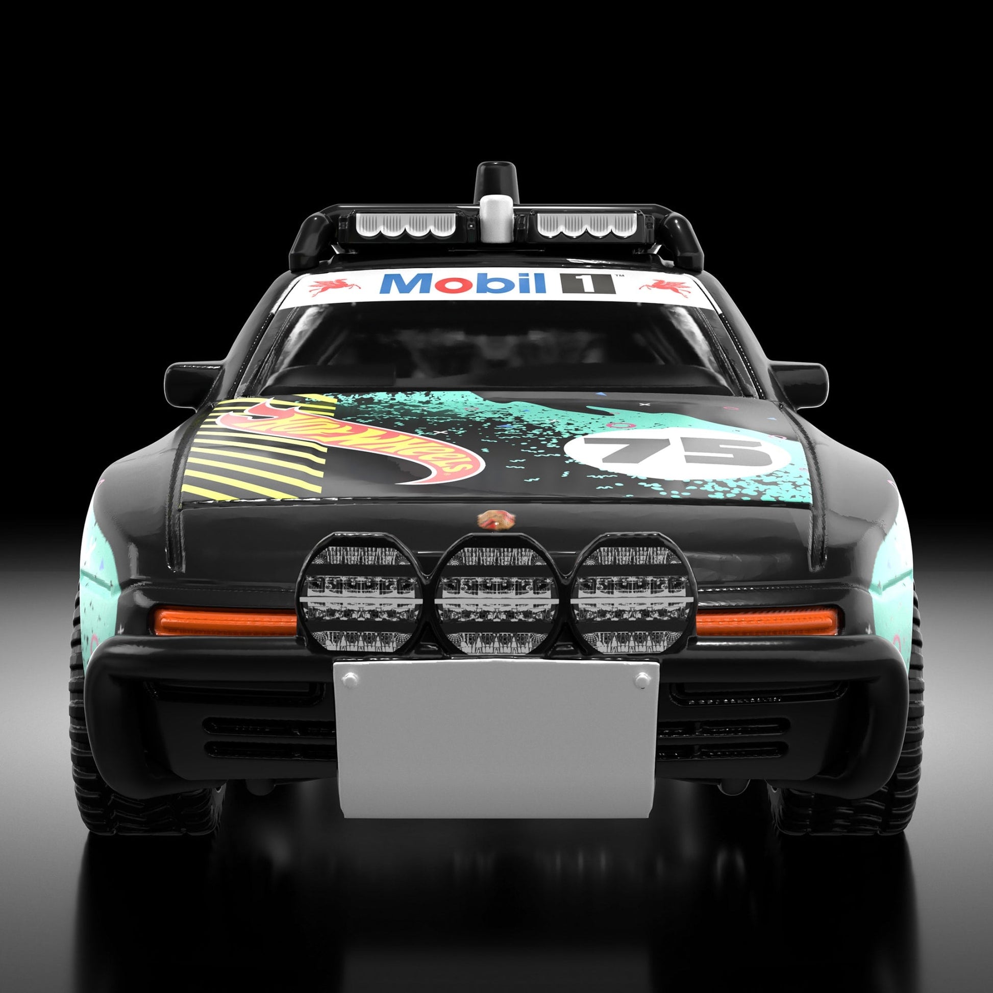 Hot Wheels Mobil 1 Porsche Dirtmeister 944 - Xe Mô Hình Kim Loại 1:64 Sưu Tầm Cao Cấp Mattel HWF10 - Góc nhìn khác 3