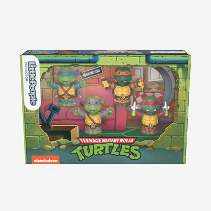 Little People Collector Teenage Mutant Ninja Turtles Special Edition Set - Bộ Mô Hình 4 Ninja Rùa Sưu Tầm Fisher-Price Fisher