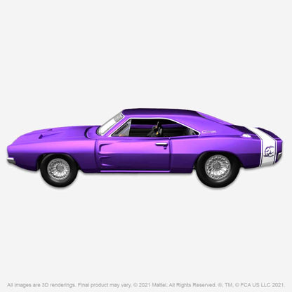 RLC sELECTIONs 1969 Dodge Charger R/T - Xe Mô Hình Kim Loại Cao Cấp Hot Wheels - Hình ảnh chi tiết 2