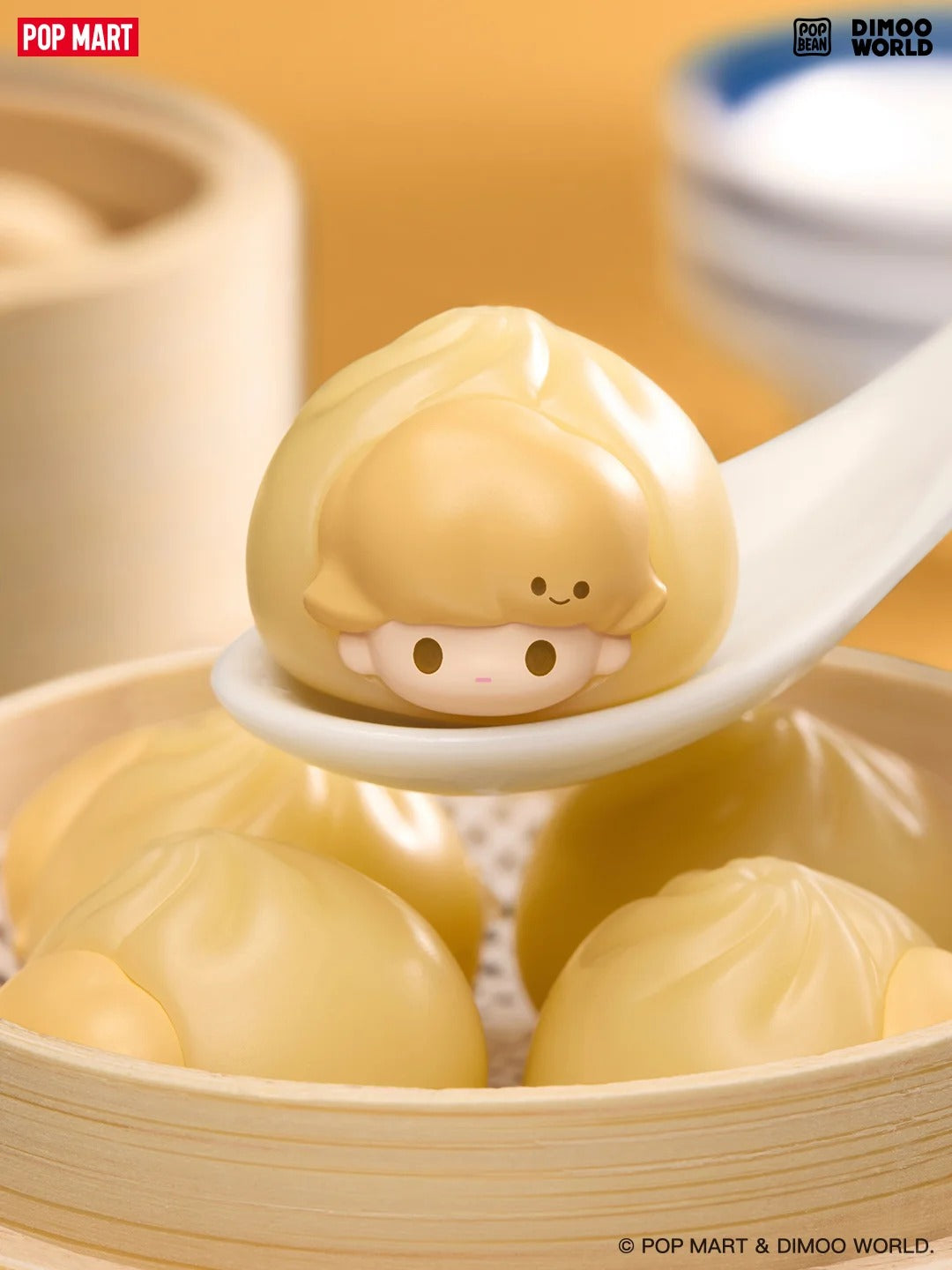 Popbean Dimoo Xiao Long Bao - Mô Hình Mini Chính Hãng Pop Mart