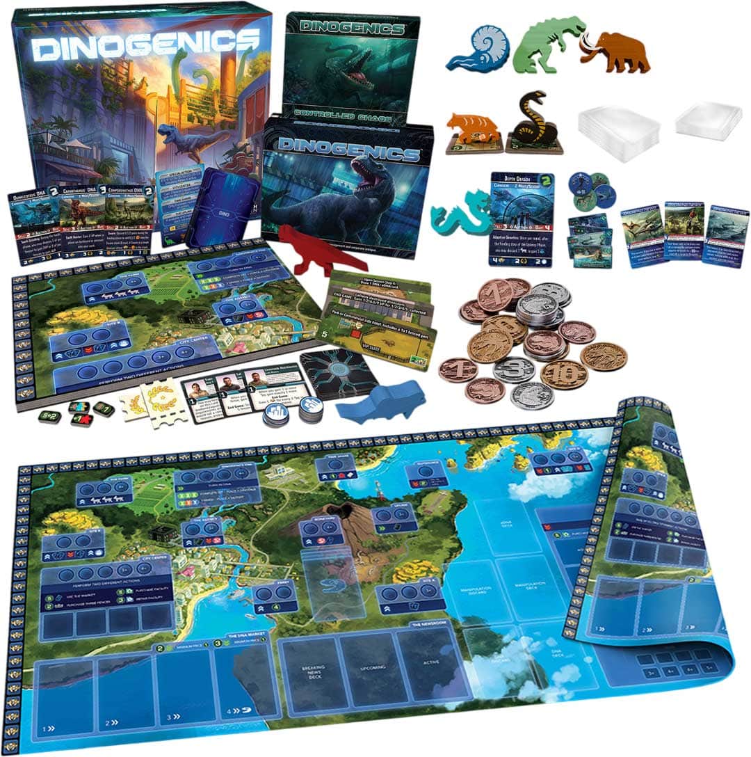 DinoGenics: New Arrivals Complete Park Pledge (Kickstarter Pre-Order Special)