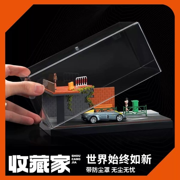 Diorama 1:64 Kèm Hộp Trưng Bày - Cầu Gãy 82001