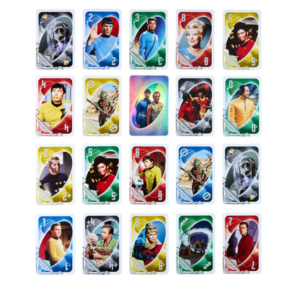 UNO Fandom Star Trek: The Original Series Game Deck - Board Game Thẻ Bài Sưu Tầm Mattel JBD86 - Hình ảnh bổ sung 4