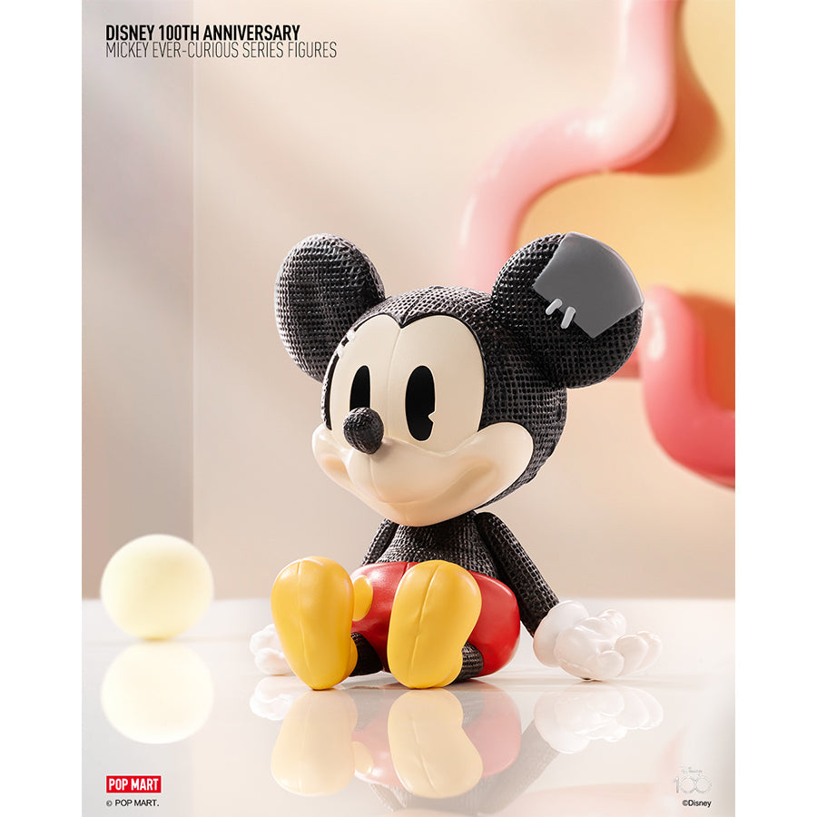 POP MART Disney 100th Anniversary Mickey Ever-Curious Toy Figure - Mô hình Blind Box - POP MART