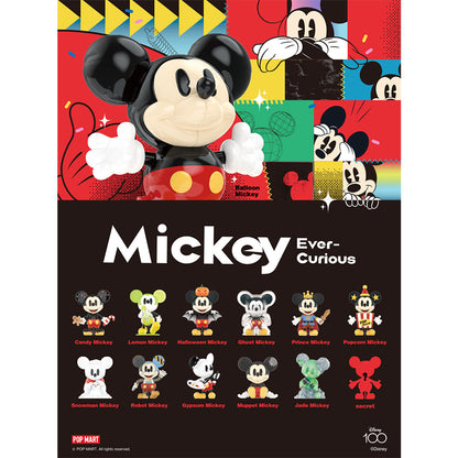 POP MART Disney 100th Anniversary Mickey Ever-Curious Toy Figure - Mô hình Blind Box - POP MART