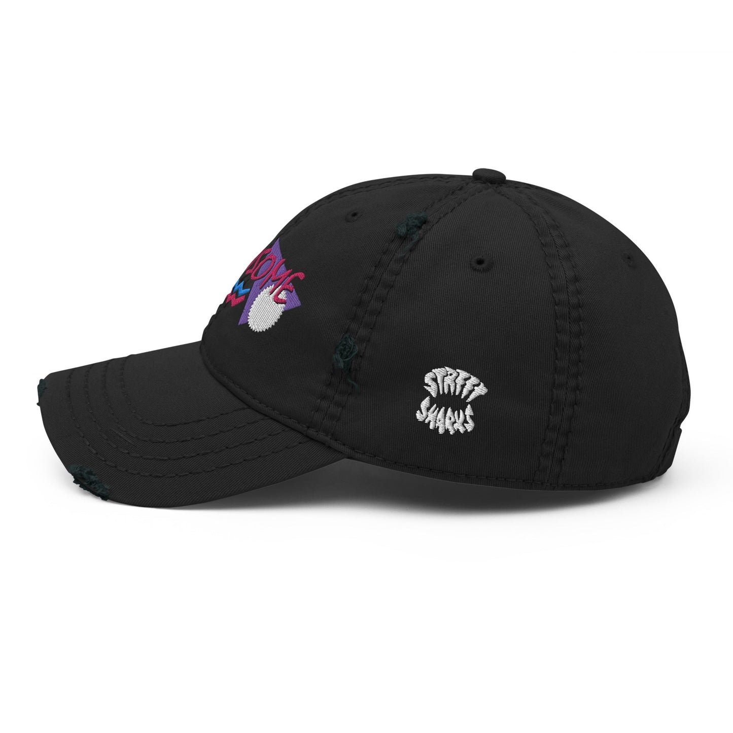 Street Sharks Jawsome Dad Hat - Mũ Lưỡi Trai Thời Trang - Mattel Creations - Góc nhìn khác 3