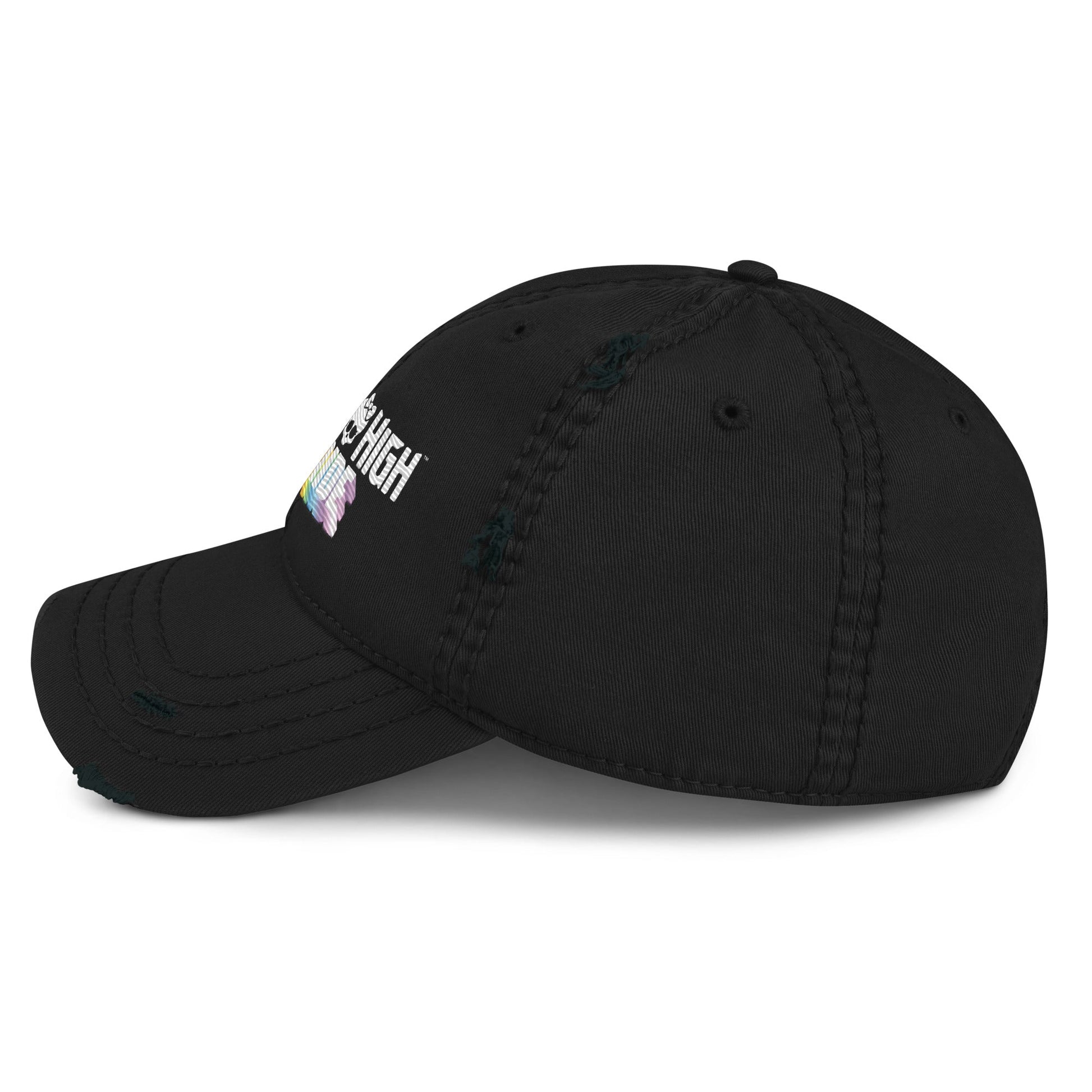 Monster High Pride Logo Black Hat