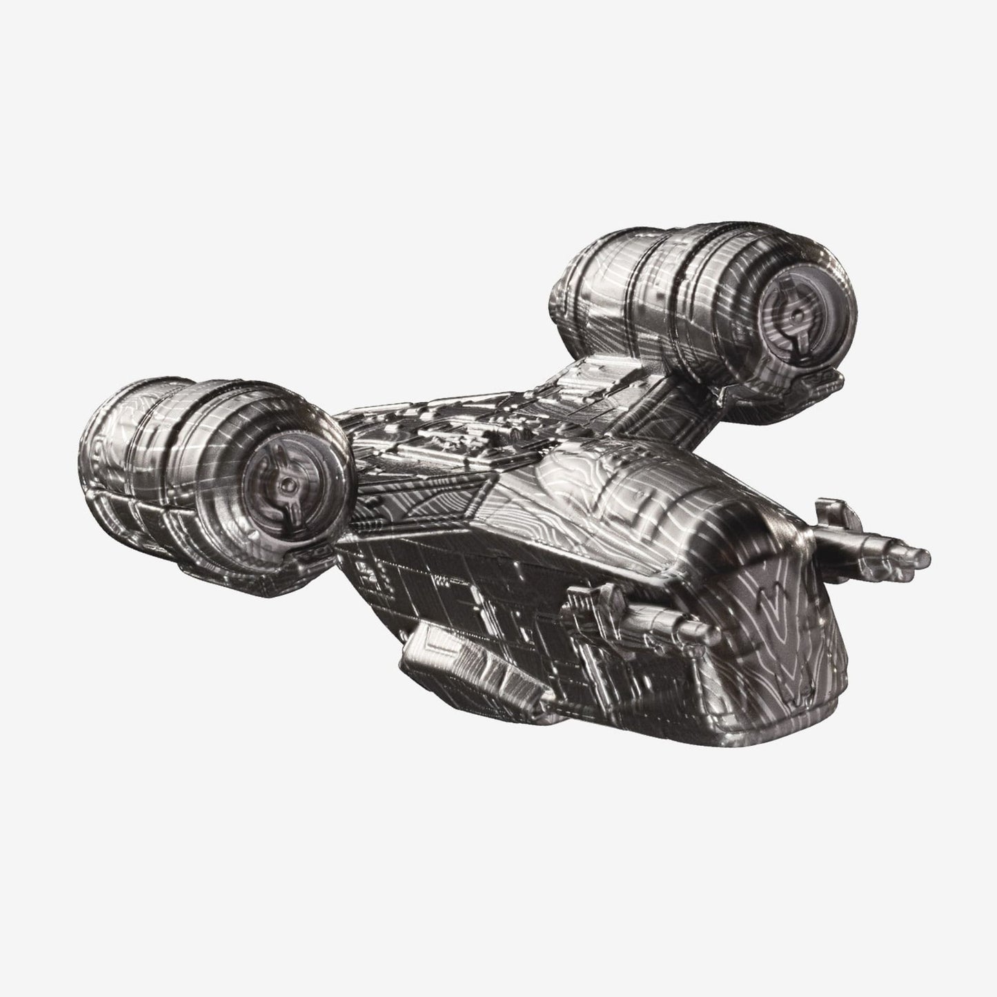 Hot Wheels Star Wars Razor Crest Starship - Mô Hình Tàu Vũ Trụ Kim Loại Diecast Cao Cấp - Hình ảnh sản phẩm