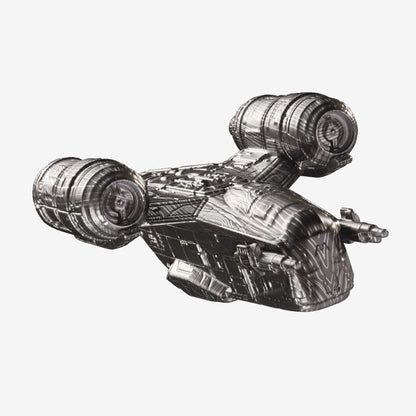 Hot Wheels Star Wars Razor Crest Starship - Mô Hình Tàu Vũ Trụ Kim Loại Diecast Cao Cấp - Hình ảnh sản phẩm