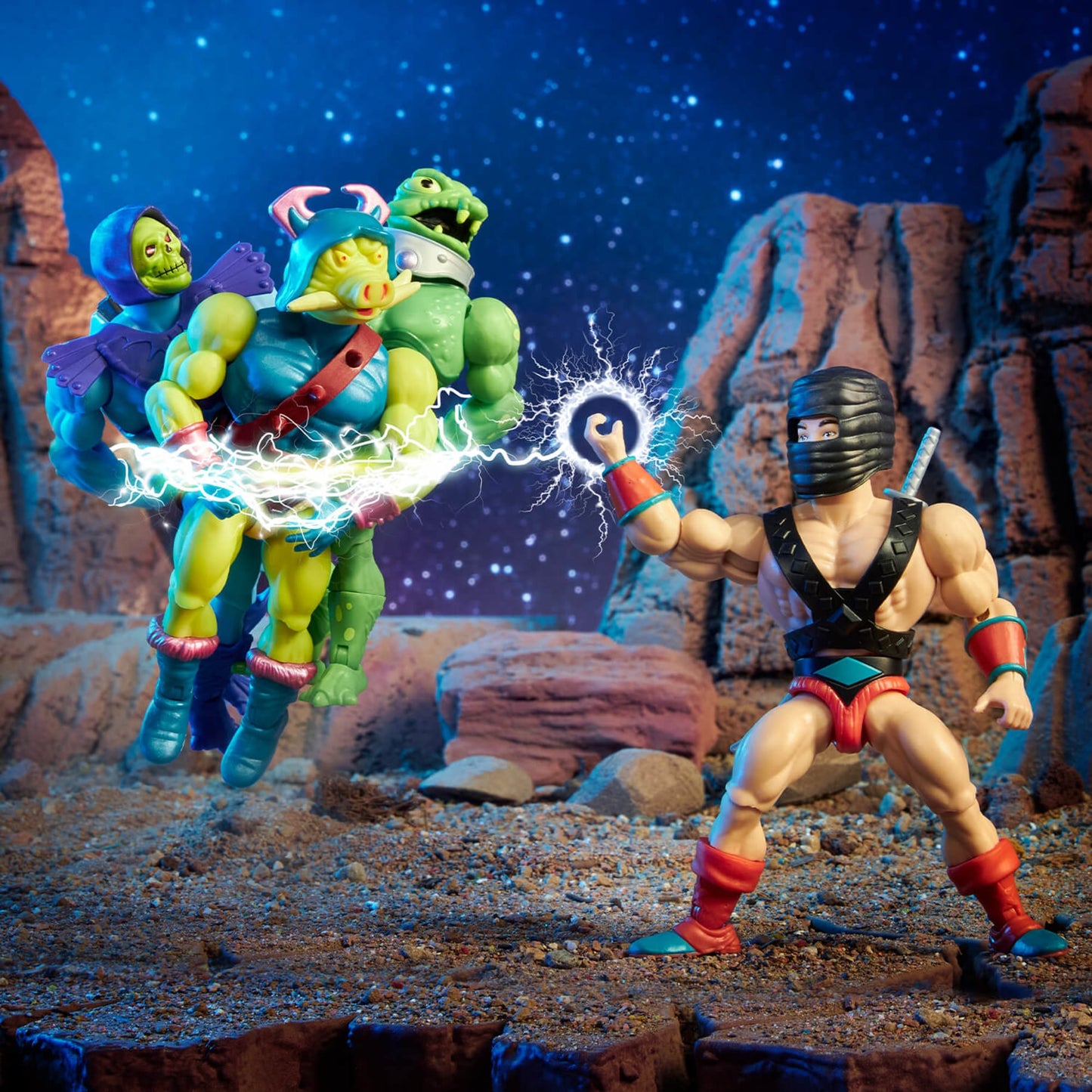 Masters of the Universe Origins Space Sumo Action Figure - Mô Hình Sưu Tầm Mattel HDY27 - Hình ảnh bổ sung 6