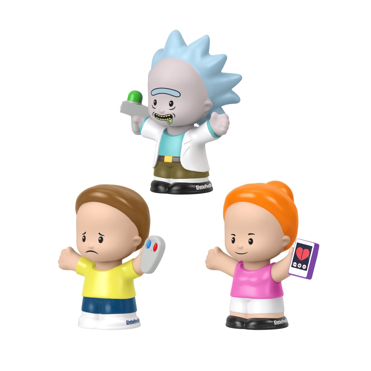 Little People Collector Rick and Morty Figure Set - Bộ Mô Hình Sưu Tập Chính Hãng Mattel